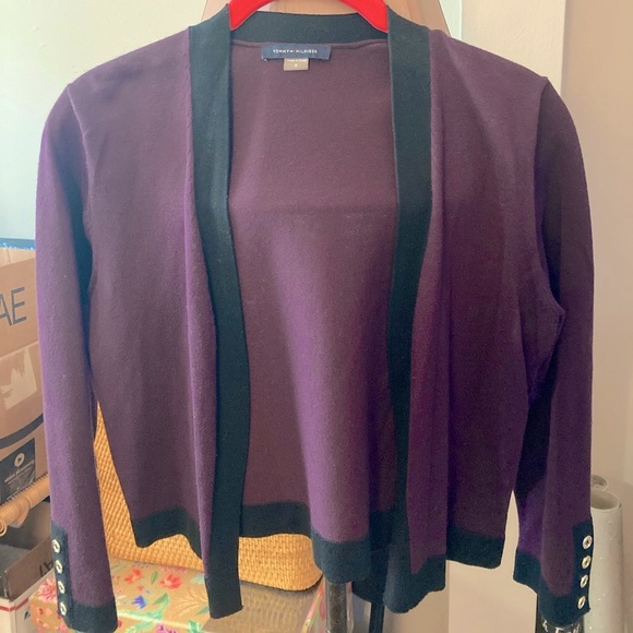 Tommy Hilfiger button sleeve cardigan - Picture 2 of 15